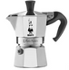 Гейзерна кавоварка Bialetti Moka Express 130 мл. 3 чашки Срібло 14241 фото 1