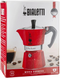 Гейзерна кавоварка Bialetti Moka Express 270 мл. 6 чашок Червона 14242 фото 2