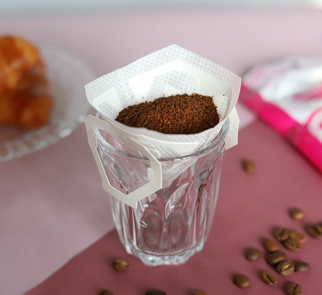 Дріп пакети V60 My Cafe Drip Filter 01 Hario 22 шт. Паперові фільтри для кави MDF-1 фото