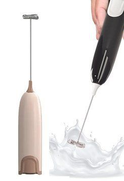 Капучинатор Milk Frother електричний для молока Бежевий 1501BG фото
