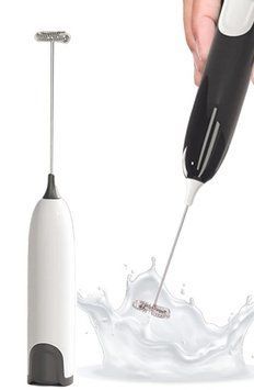 Капучинатор Milk Frother електричний для молока Біло-чорний 1501WB фото