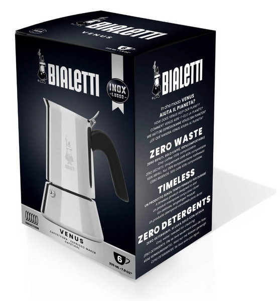 Кавоварка Bialetti Venus Induction гейзерна на 6 чашок 235 мл. B311705 фото
