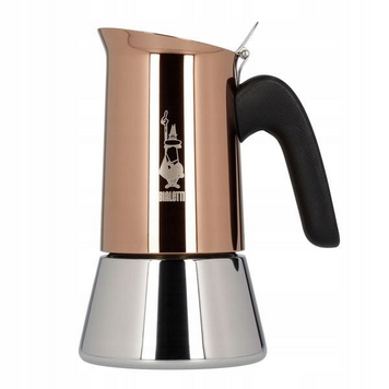 Кавоварка Bialetti Venus Cooper Induction гейзерна на 4 чашки 170 мл. 18834 фото