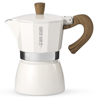 Кавоварка гейзерна MHW-3BOMBER 150 мл. Espresso Maker Moka Pot Біла M5814W фото