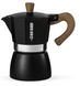 Кавоварка гейзерна MHW-3BOMBER 150 мл. Espresso Maker Moka Pot Чорна M5813B фото 1
