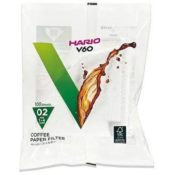 Фільтри Hario 02 100 шт. V60 VCF-02-100W фото