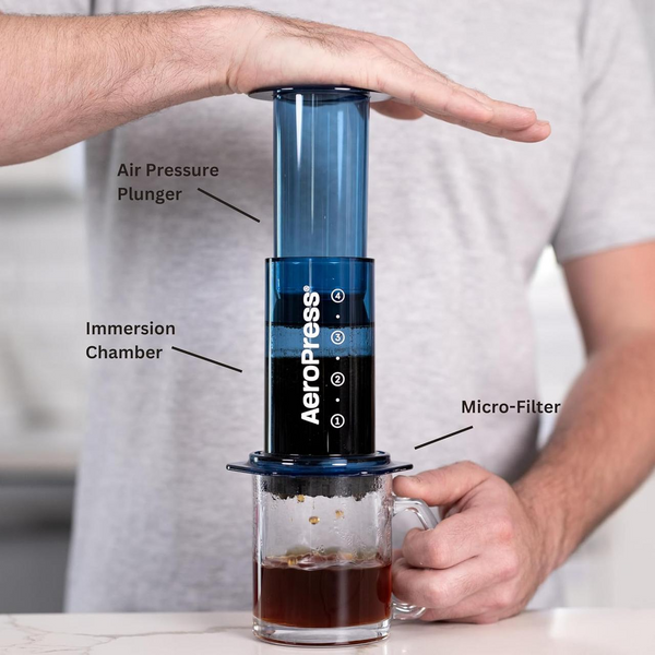 Аеропрес AeroPress Clear Blue 300374 фото