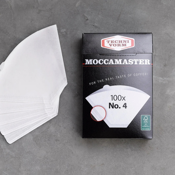 Фільтри Moccamaster #4 White Paper Filters для кави 85022 фото
